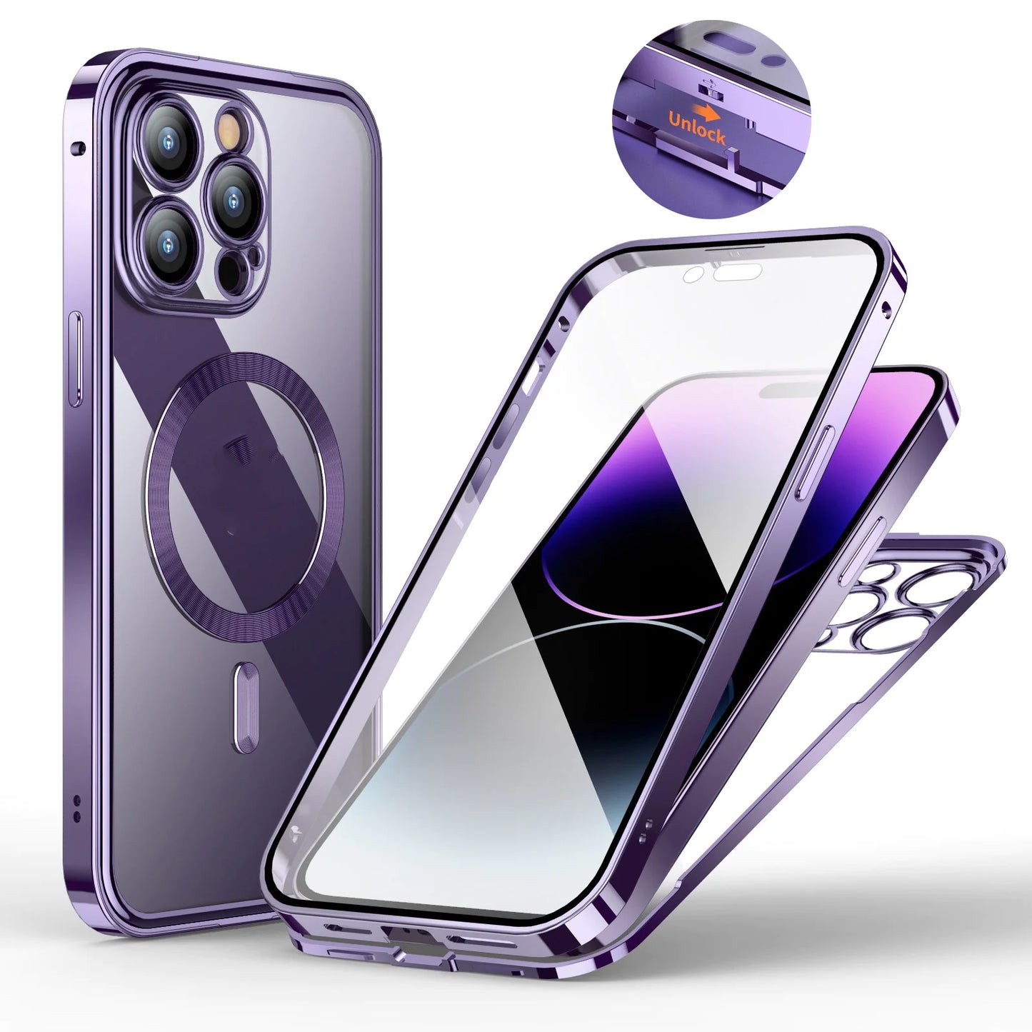 Magnetic HD Clarity Phone Case - Mart of Leon