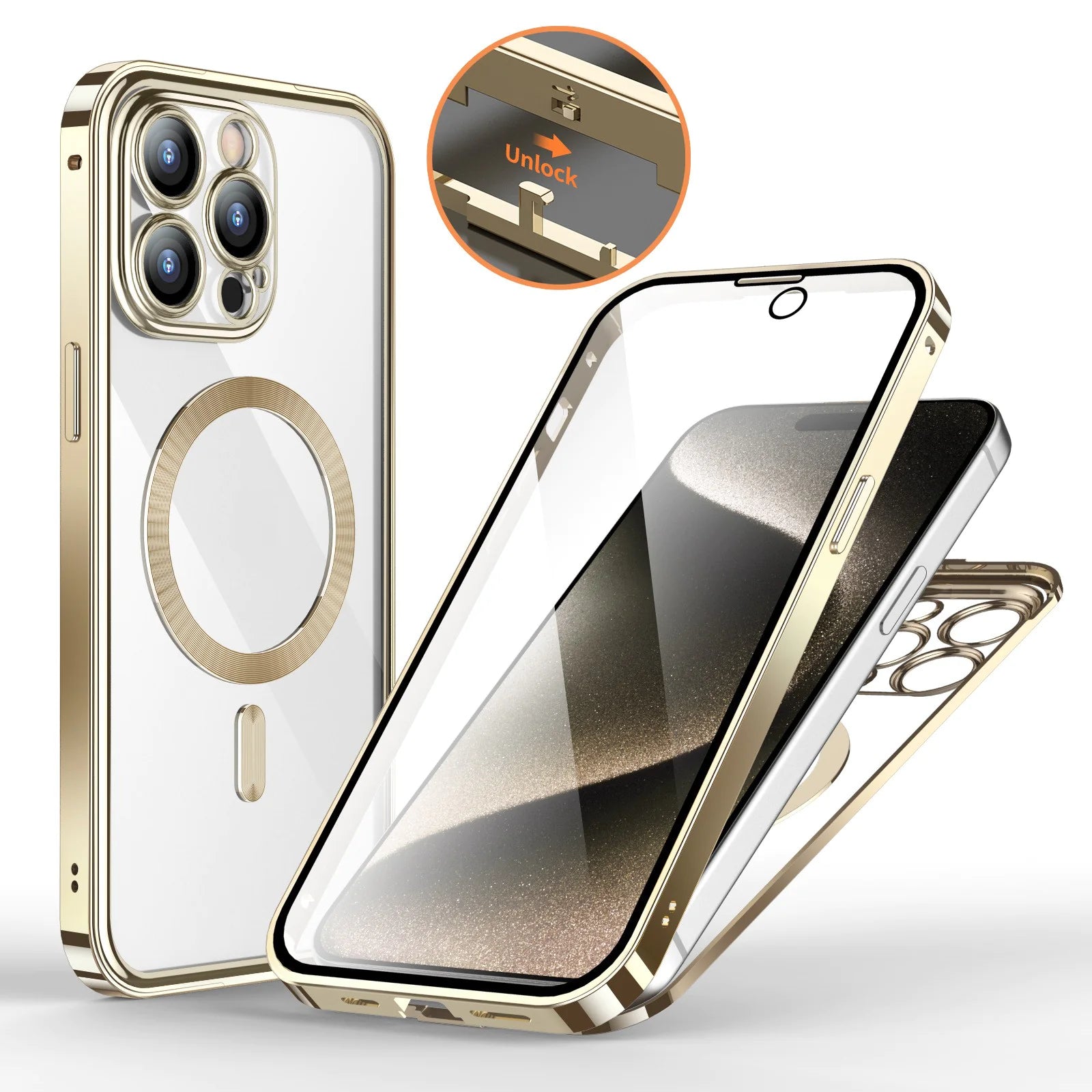 Magnetic HD Clarity Phone Case - Mart of Leon