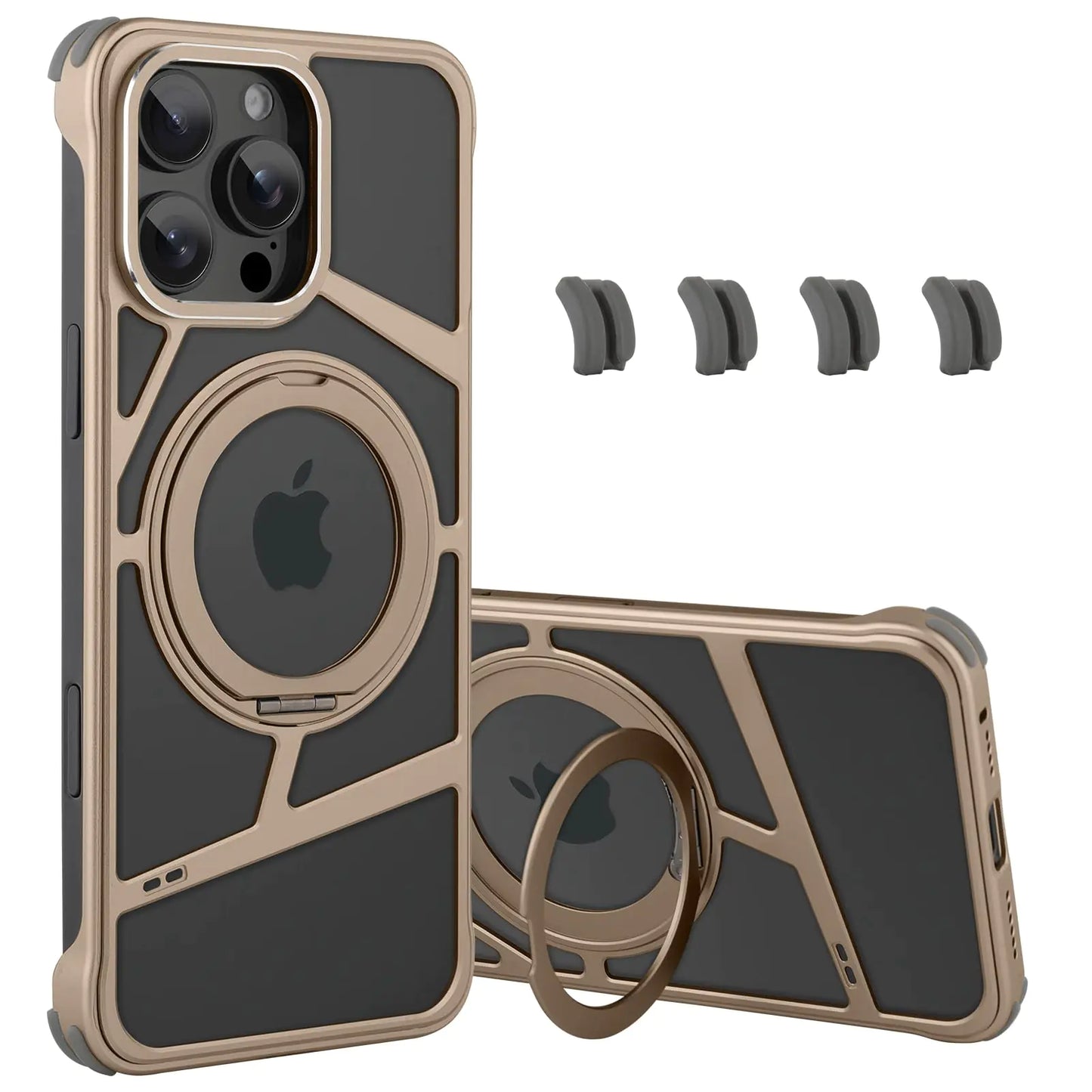 aidvaia Frameless Magnetic Kickstand Case for iPhone 16 Pro - Mart of Leon