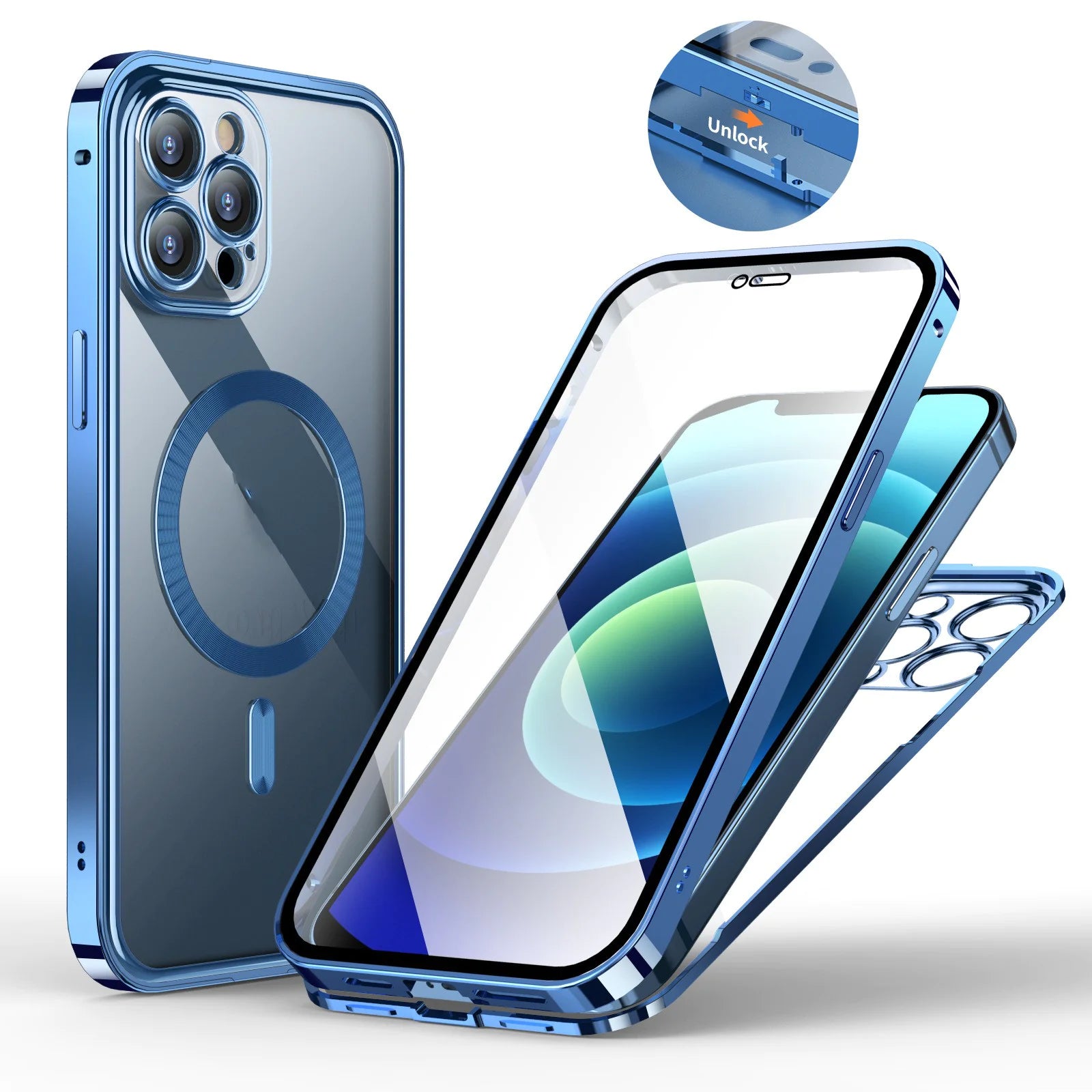 Magnetic HD Clarity Phone Case - Mart of Leon