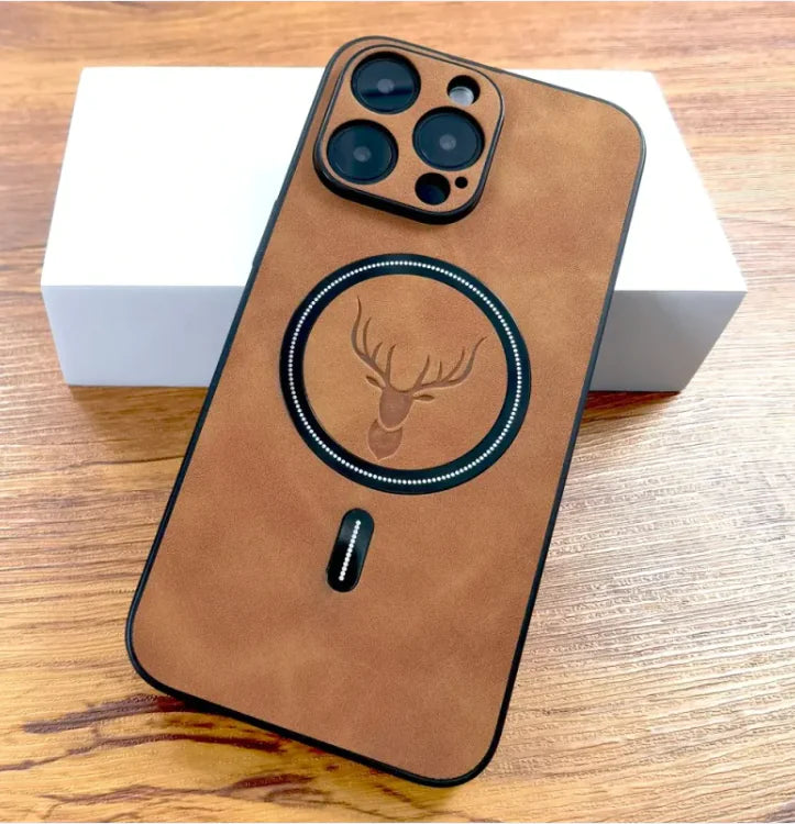Elk Cartoon Magnetic Phone Case - Mart of Leon