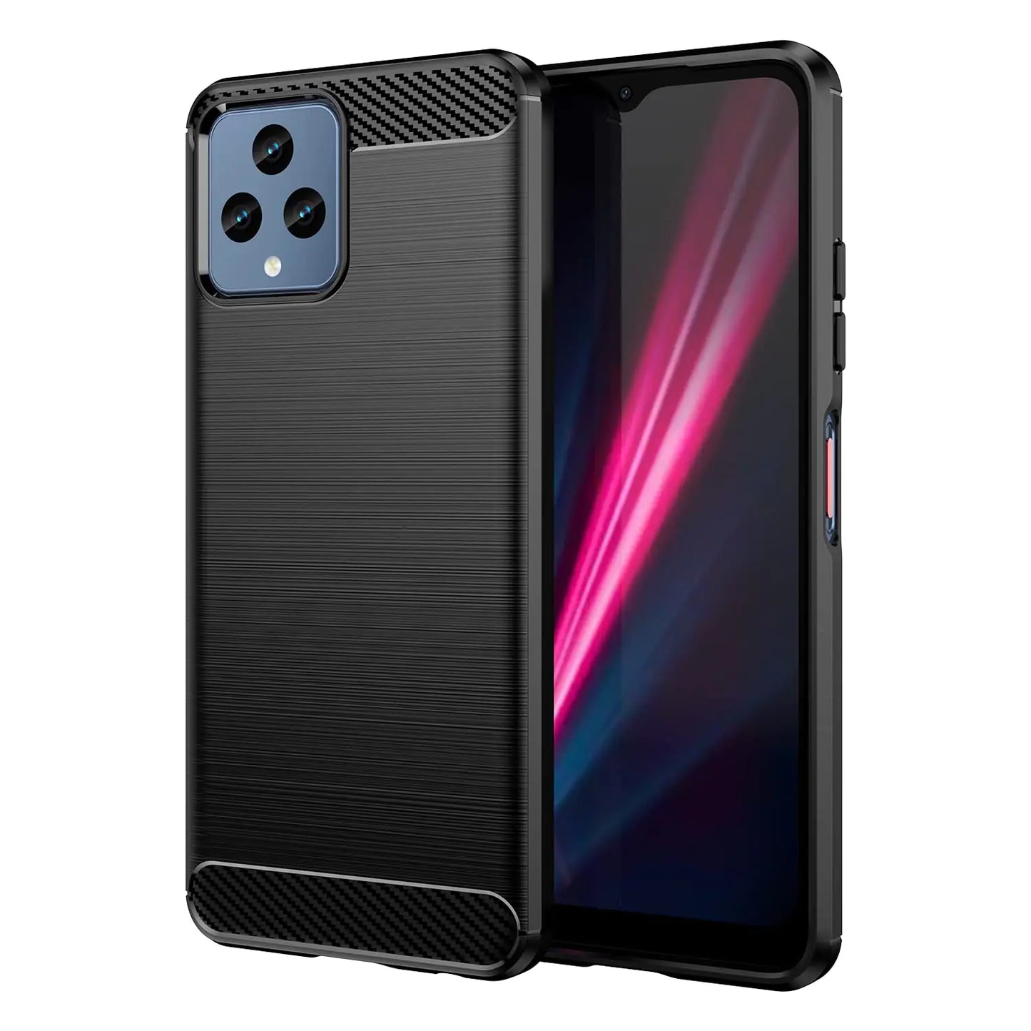 Aikcks Revvl 6X 5G Case: Shock-Absorbent Carbon Fiber TPU - Mart of Leon